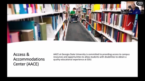 Thumbnail for Academic/Coursework Accommodation Processes at the University