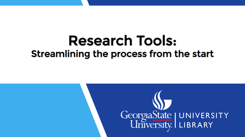 Thumbnail for 01 Research Tools