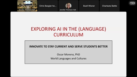 Thumbnail for AI Symposium: AI and Language Study