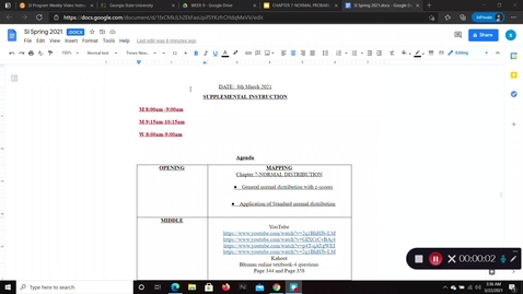 Thumbnail for MATH 1401- PROFESSOR GRIFFIN- CHAPTER 7 (Week 9)-3/1-3/5