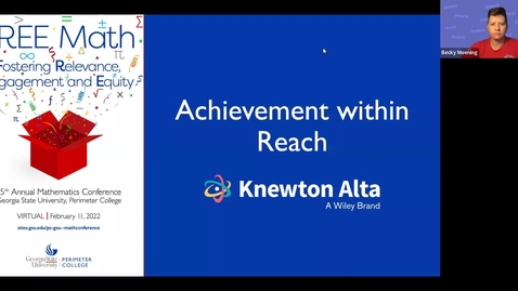 Thumbnail for entry Student Achievement within Reach - Knewton ALTA