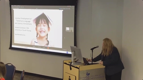 Thumbnail for RCALL Distinguished Lecture - Dr. Howard Goldstein-20240419 1507-1.webex
