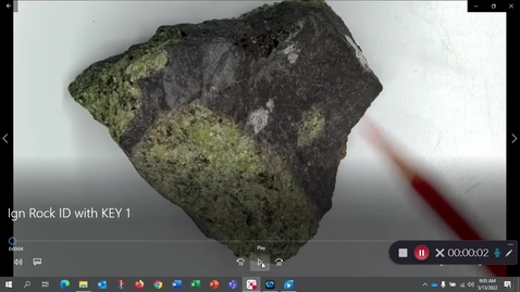 Thumbnail for Igneous Rock Identification Key Narrated