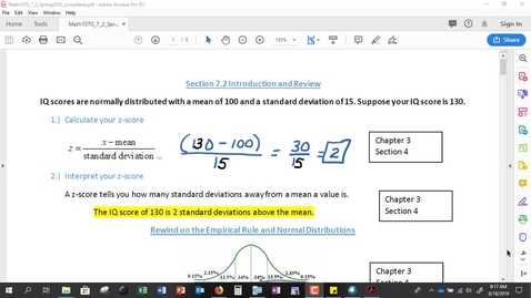 Thumbnail for entry Section 7_2 Abbreviated Lecture