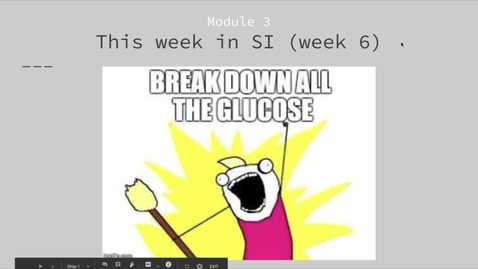 Thumbnail for This week in SI (wk 6) Microbiology &amp; Public Health Professor Zellars