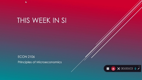 Thumbnail for entry ECON 2016 Principles of Microeconomics Week 12 (11/09-11/13)