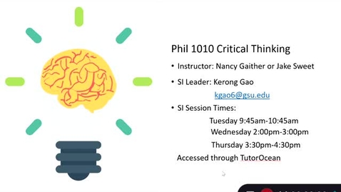 Thumbnail for Phil 1010 Week 2 Recap