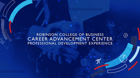 Thumbnail for Robinson Career Advancement Center Professional Development Exp Intro