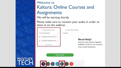 Thumbnail for Kaltura for Online Courses