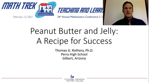 Thumbnail for entry Peanut Butter and Jelly: A Recipe for Success