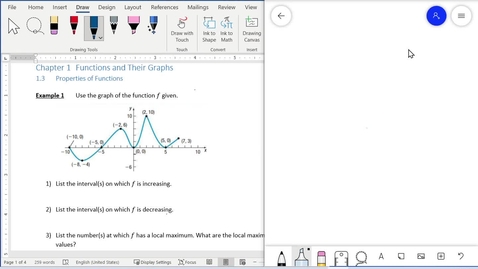 Thumbnail for MATH 1111 Ch1 Section1.3 Ex1~4