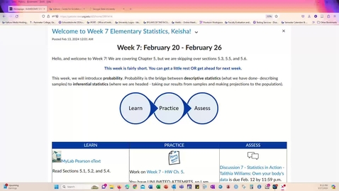 Thumbnail for Math 1401 - Spring 2024 - Week 7 Introduction