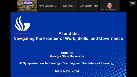 Thumbnail for AI Symposium: AI and US Navigating Work, Skill, and Government