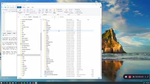 Thumbnail for Video 3: Project Directories &amp; Importing csv files