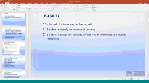 Thumbnail for Usability