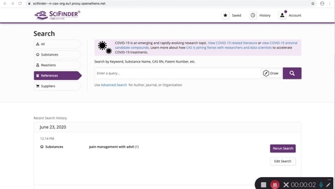 Thumbnail for Exporting Citations: SciFinder-n