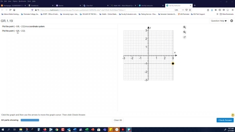 Thumbnail for Math 0996 HW 6 - HW 4.1 - 4.3; Question 3: Plotting Decimal Points