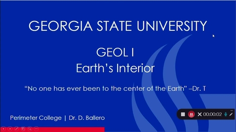 Thumbnail for WATCHME: Earth's Interior