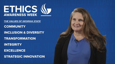 Thumbnail for Lenore Musick Ethics Week