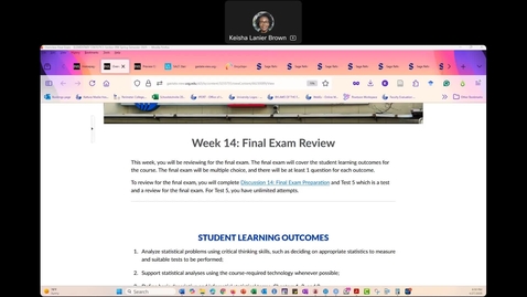 Thumbnail for Math 1401 - Final Exam Review Session