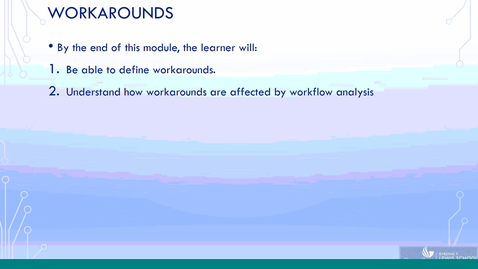 Thumbnail for Workarounds