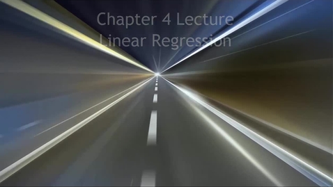 Thumbnail for entry Video Lecture: Chapter 4