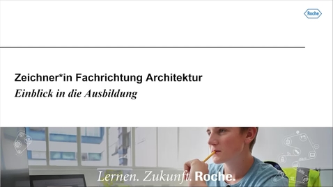 Thumbnail for entry Zeichner*in EFZ Fachrichtung Architektur