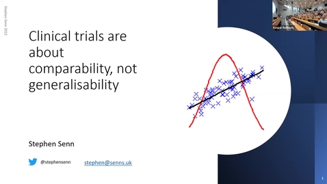 Thumbnail for entry 7 th EFSPI Basel_Generalizability and external validity: How to generate evidence about a treatment effect?