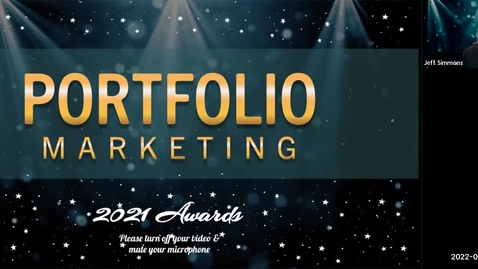 Thumbnail for entry 2022 Portfolio Marketing Awards Ceremony