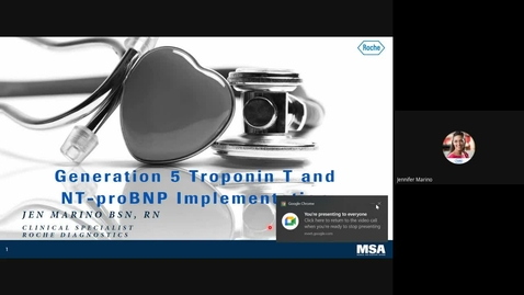 Thumbnail for Mary Rutan hsTnT NTproBNP Recorded Webinar 6 17 23