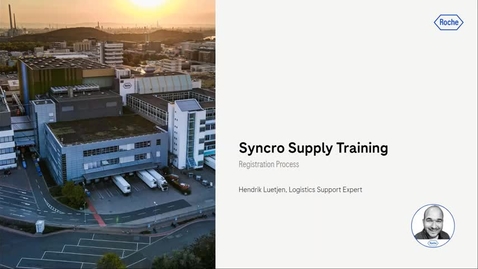 Thumbnail for Syncro Supply Registration EN
