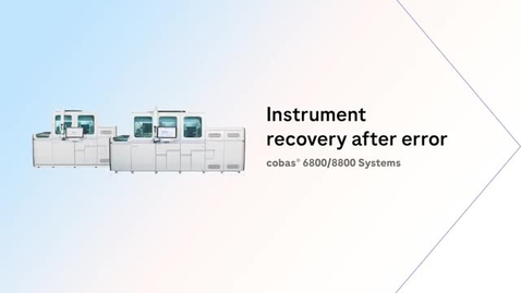 Thumbnail for Instrument recovery after error