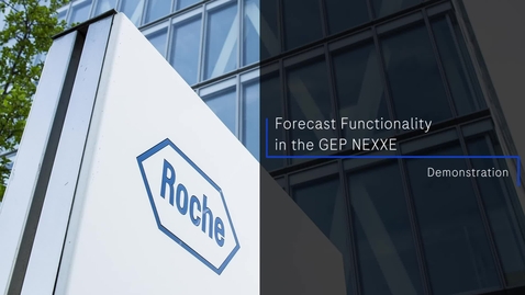 Thumbnail for entry Demo 4 - GEP Nexxe Forecast Collaboration