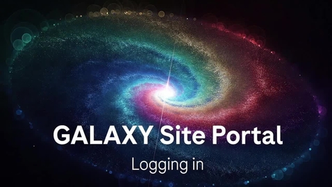 Thumbnail for entry Galaxy Site Portal