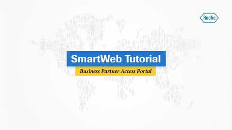 Thumbnail for entry Business Partner Access Portal: SmartWeb Tutorial