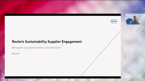 Thumbnail for Sustainability Supplier Engagement Webinar - 14 May 2024