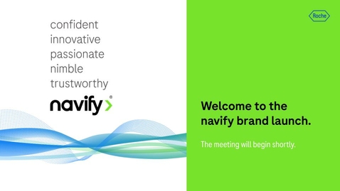 Thumbnail for entry Navify Brand Launch Event - 29 March 2023