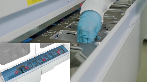 Thumbnail for Unloading and cleaning the reagent  cassette and consumables drawers