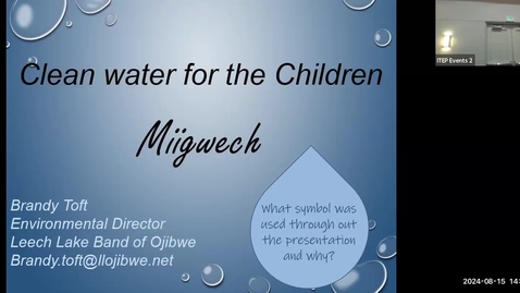 Thumbnail for Leech Lake PFAS - Clean Water for the Children