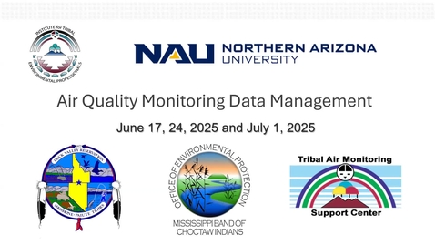 Thumbnail for Air Quality Monitoring Data Management Virtual Course-June 17