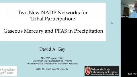 Thumbnail for Two New NADP Networks for Tribal Participation: Gas Mercury &amp; PFAs in Precipitation
