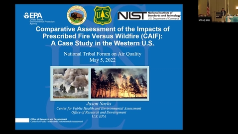 Thumbnail for entry Wildland Fire and Prescribed Burning: The Challenge of Protecting Public Health and Mitigating Devastating Fires and Smoke