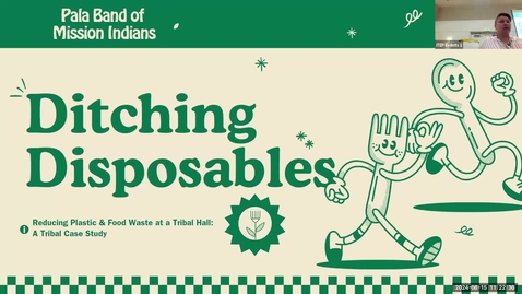 Thumbnail for Reducing Plastic &amp; Food Waste at a Tribal Hall - A Tribal Case Study