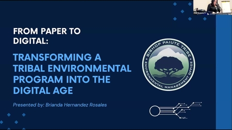 Thumbnail for From Paper to Digital: Transforming a Tribal Environmental Lab Into the Digital Age AND A Quileute Case Study: Streamlining Data Management to Improve Decision Making for Salmon Preservation Programs