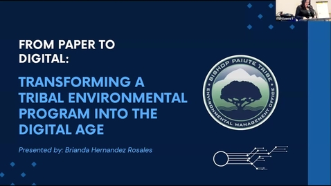 Thumbnail for entry From Paper to Digital: Transforming a Tribal Environmental Lab Into the Digital Age AND A Quileute Case Study: Streamlining Data Management to Improve Decision Making for Salmon Preservation Programs