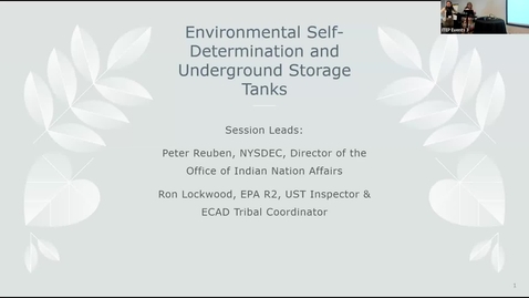 Thumbnail for Environmental Self-Determination and Underground Storage Tanks