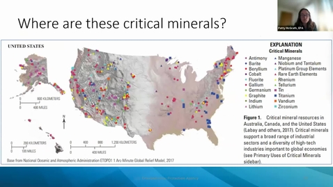 Thumbnail for entry Critical Minerals Presentation &amp; Discussion