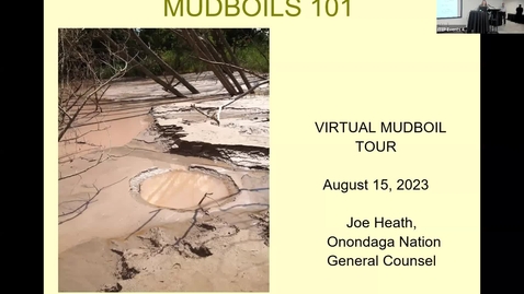 Thumbnail for entry TRAINING: History and Importance of the Mudboils on Onondaga Land