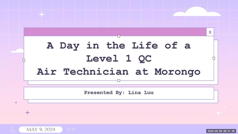 Thumbnail for A Day in the Life of a Level 1 QC Air Technician at Morongo