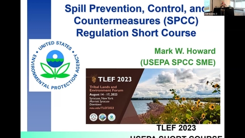 Thumbnail for entry TRAINING: SPCC AST Regulatory Short Course